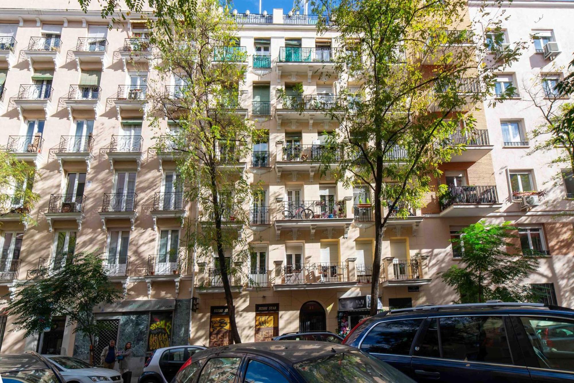 מדריד Acogedor Piso En Barrio De Salamanca 2 Hab 2 Bano מראה חיצוני תמונה